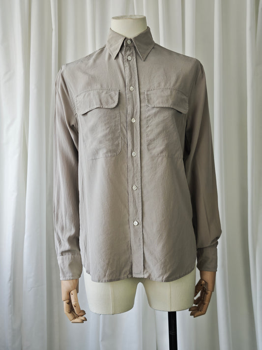Ralph Lauren mulberry silk shirt