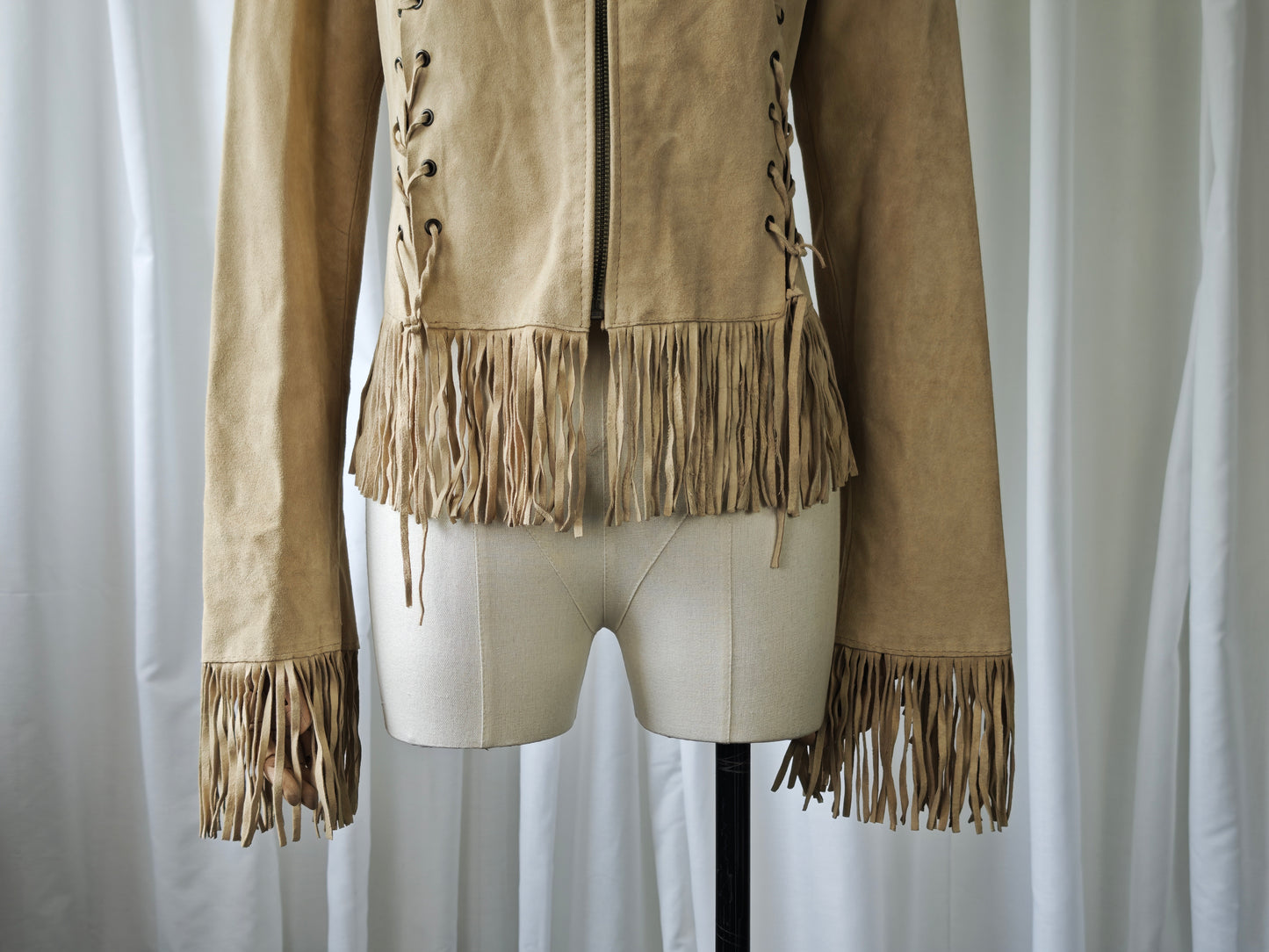 1990's fringe jacket
