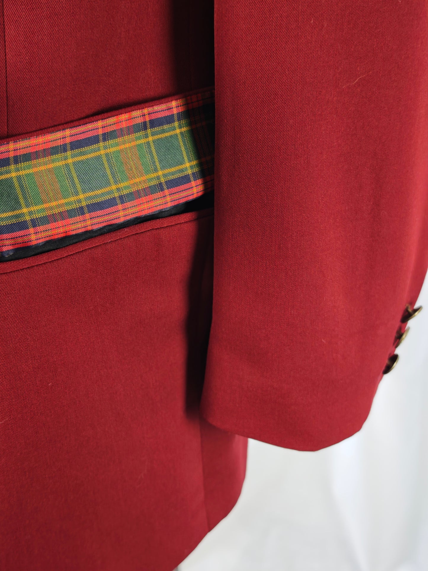 Burgundy blazer - L-XL