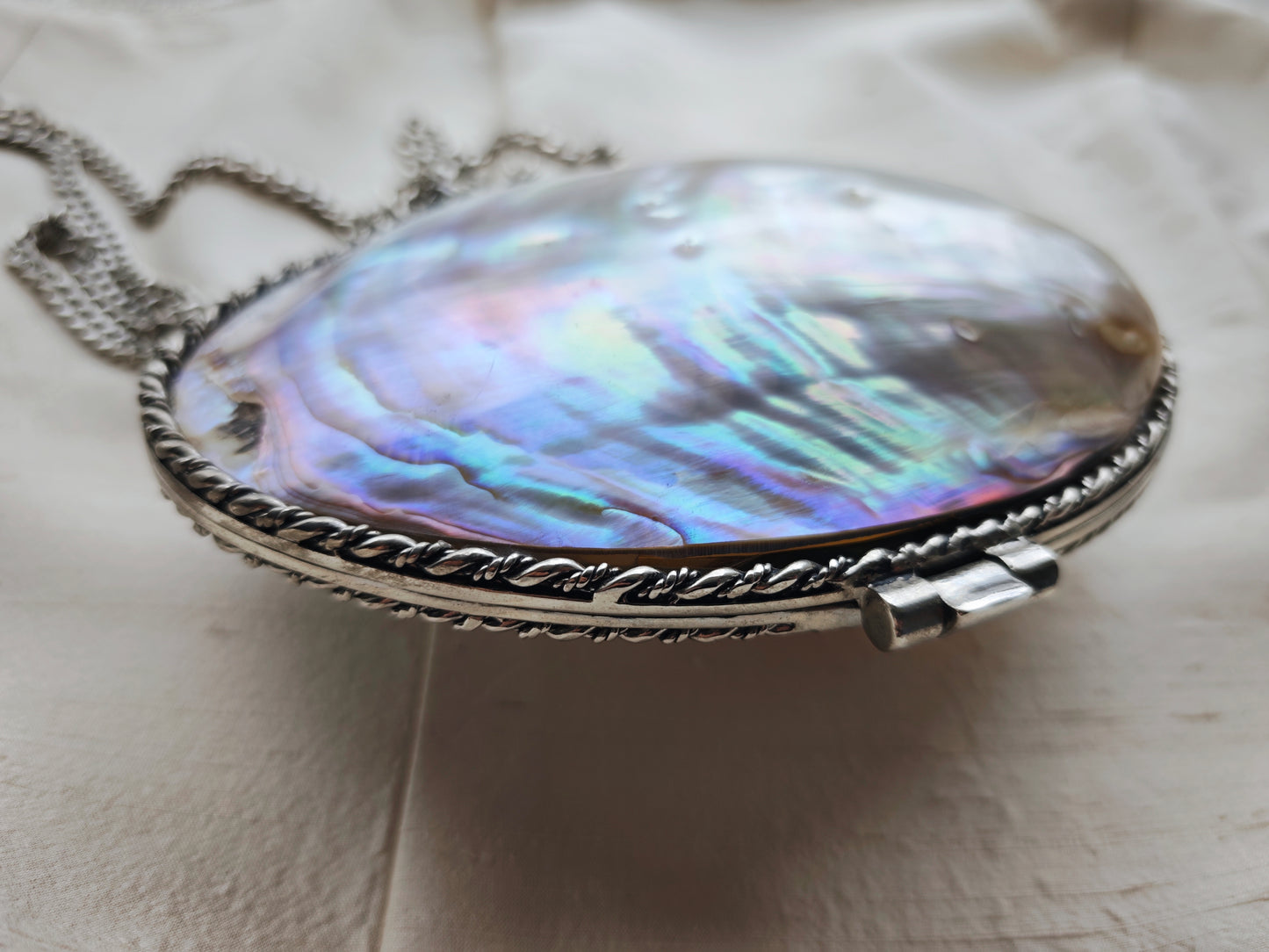 Mother of pearl purse