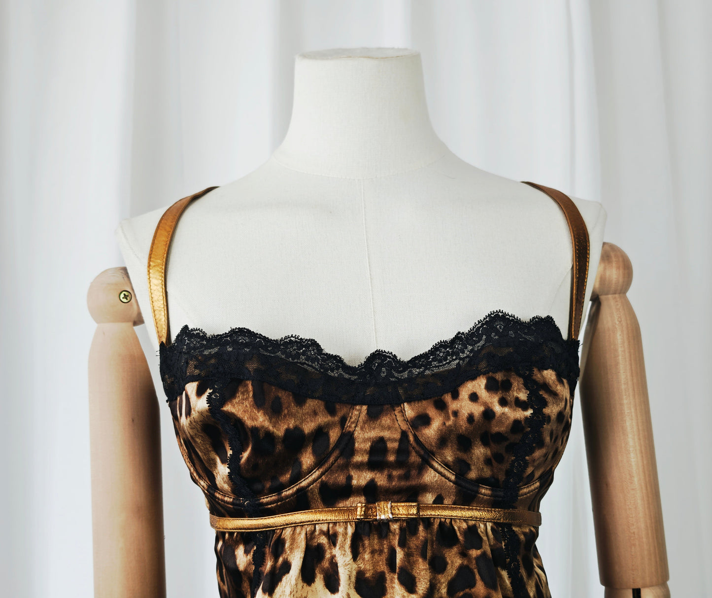 Dolce & Gabbana silk corset