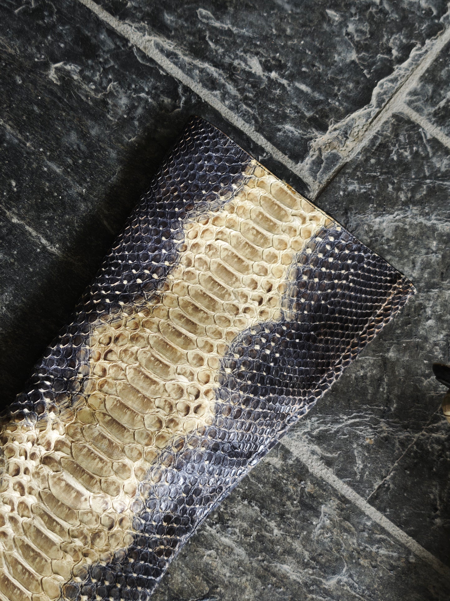 Genuine python boots - 37.5