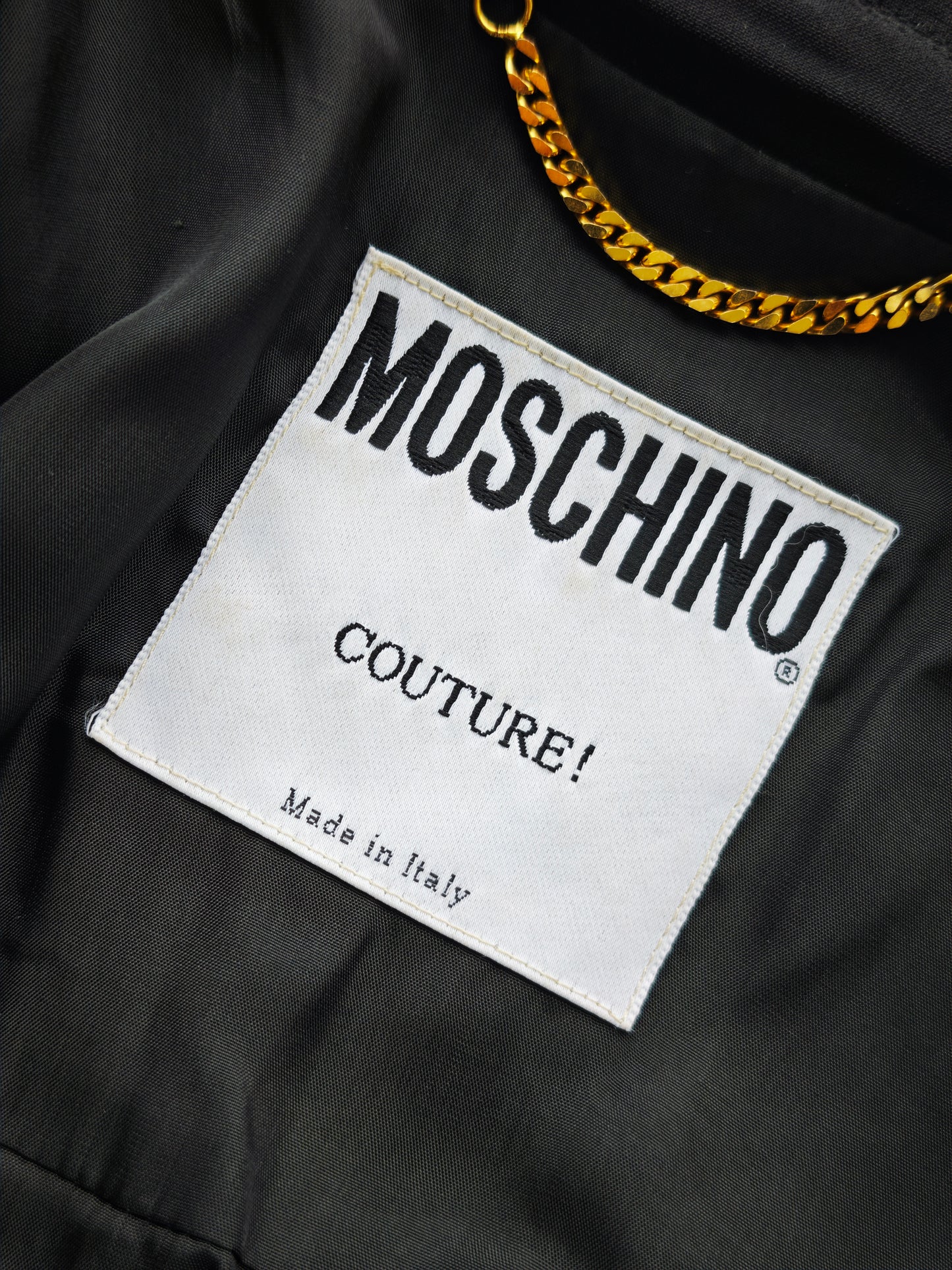 Moschino couture blazer